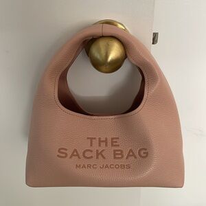 NWOT Marc Jacobs Rose Mini Leather Sack Bag